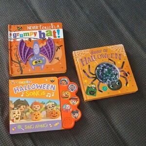 Set of Halloween Themed Children's Books